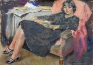Femme qui lit, 1914