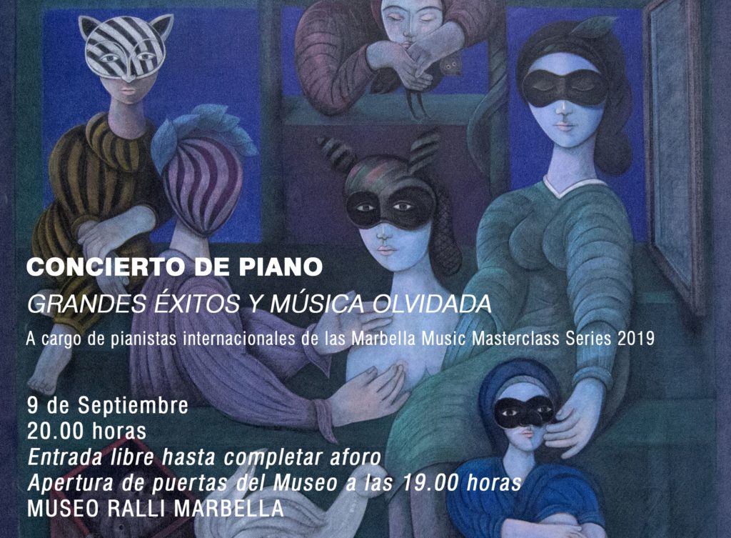 <em>Piano Concert “Greatest hits and long-forgotten music”</em>